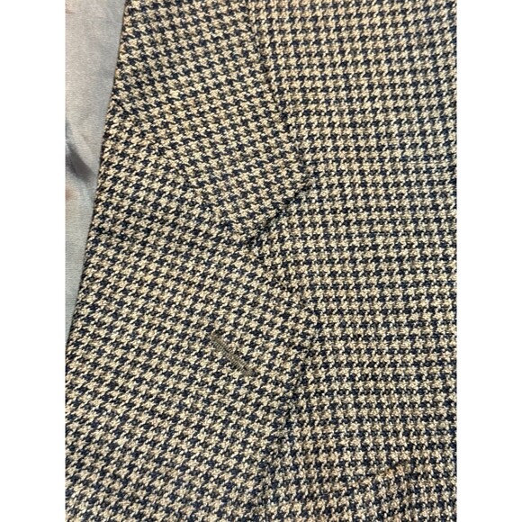 Silk Wool Houndstooth Sport Coat 42R – Tailors Row Deansgate - Picture 4 of 16